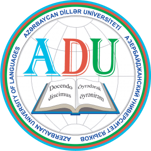 Azerbaycan Diller Üniversitesi logosu